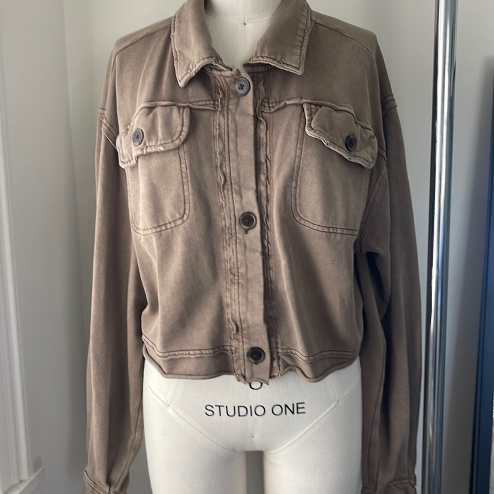 Free People boxy jacket.  Small